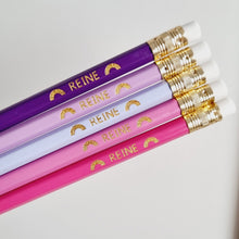 Load image into Gallery viewer, Combo: GIRLIE  |  Personalised Pencils - Set of 5 or 10
