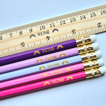 Load image into Gallery viewer, Combo: GIRLIE  |  Personalised Pencils - Set of 5 or 10
