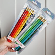 Load image into Gallery viewer, Combo: FIRE  |  Personalised Pencils - Set of 5 or 10
