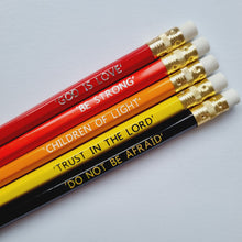 Load image into Gallery viewer, Combo: FIRE  |  Personalised Pencils - Set of 5 or 10
