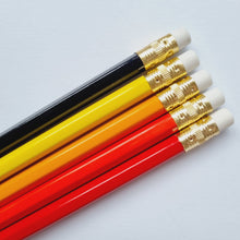 Load image into Gallery viewer, Combo: FIRE  |  Personalised Pencils - Set of 5 or 10

