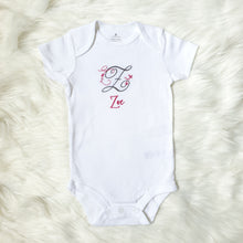 Load image into Gallery viewer, Personalised Monogram Baby Onesies
