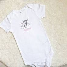 Load image into Gallery viewer, Personalised Monogram Baby Onesies
