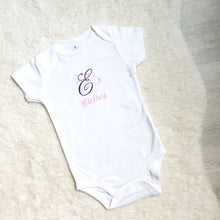 Load image into Gallery viewer, Personalised Monogram Baby Onesies
